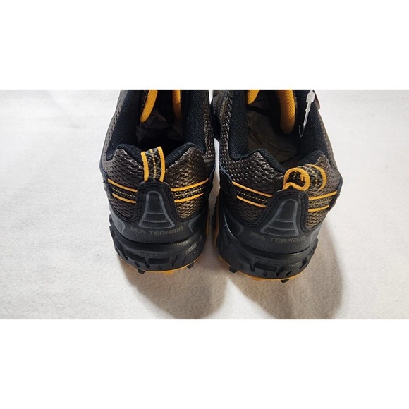 new balance 412 v3 men's trail running shoes black/brown and yellow size-8 - Picture 6 of 8